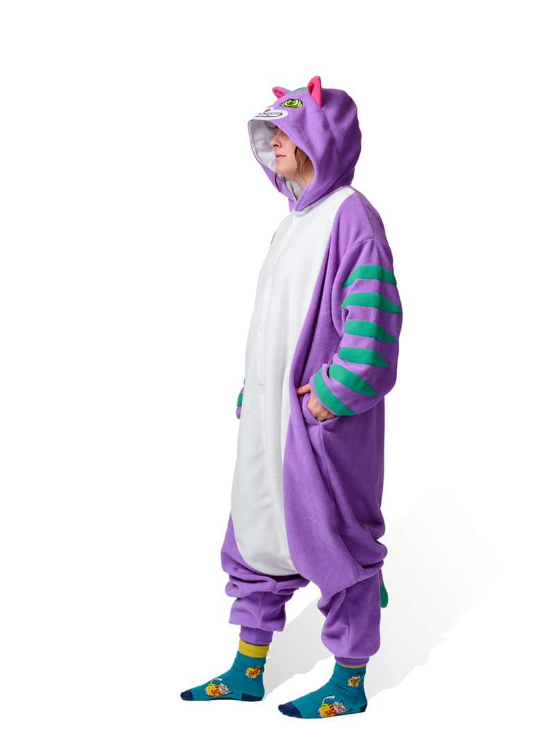 Fantasia de Gato Cheshire Kigurumi